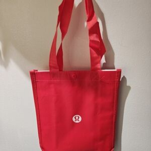 Lululemon Athletica Vibrant Red Tote Small